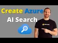 How to create Azure AI Search