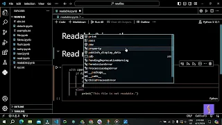 MM Python File Handling Using the readable Method
