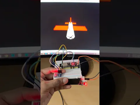 MPU6050 Motion-Controlled Airplane with Arduino & ESP32 🚀Motion Toy #mpu6050 #esp32 #arduino