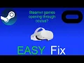 How to stop SteamVR games opening through the software