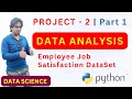 Project 2 Data Analysis Project using Python Part - 1 Employee DataSet In Hindi