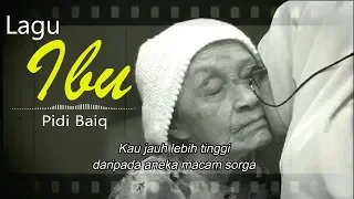 ibu pidi baiq lirik lagu 