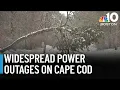 Blizzard knocks out power to many on Cape Cod