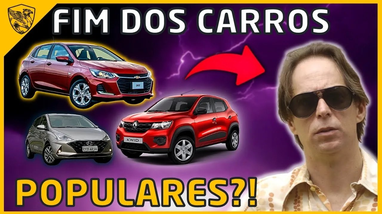 É O FIM DOS CARROS POPULARES NO BRASIL [Entenda o Motivo] - O QUE NÃO TE CONTAM! - #DeCARONACAST