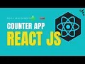 How to create a simple React Js Counter App using functional component