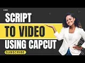 Script to using CapCut