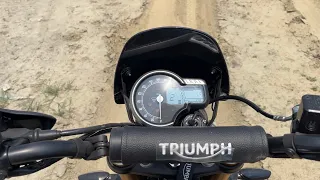 Newly Updated Triumph Scrambler 400X Off-Road Ride Review! A premium off-roader??