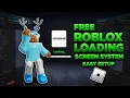 Advanced Loading Screen System in Roblox Studio Free Model