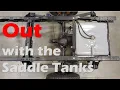Replacing GM Square Body Saddle Tanks with One Rear Suburban Tank 1986 GMC