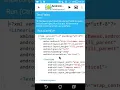 AIDE Tutorial - Android App Text Fields
