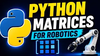 Matrix Operations Determinant Calculation in Python Robotics