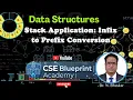 Stack Application Infix to Prefix Conversion Expression Conversion Using Stack Data Structures