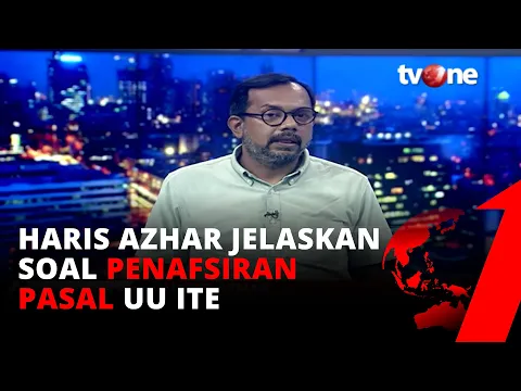 Soal Jokowi Minta Revisi "Pasal Karet" UU ITE, Haris Azhar: Momentum Keinsafan Penguasa | tvOne