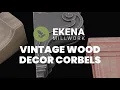 Unleash Your Creativity How to Use Decor Corbels for Stunning Home Accents