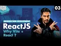 Why Vite with React JS in 2025 Full Folder Structure Explained in Hindi React JS Tutorial