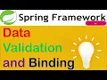 Coding Session How Validation and Data Binding Works in Spring Framework