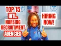 Lagu 15 Nursing Agencies In The USA Hiring Internationally Trained Nurses In 2023
