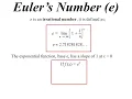 11X1 T14 04 exponential functions eulers number 2026