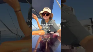 Real life when you live your life on a wobble 😜 #sailing #shorts