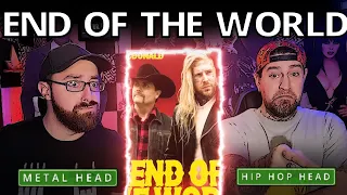 WE REACT TO TOM MACDONALD (ft. JOHN RICH): END OF THE WORLD GOING COUNTRY!