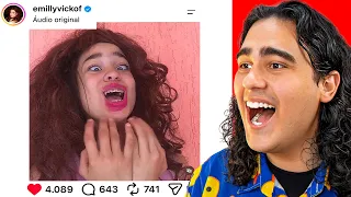 Revelando o PERFIL SECRETO da EMILLY VICK quando era criança! *expondo o passado dela