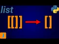 How To Flatten List Of Lists In Python
