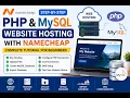 PHP MySQL Website Hosting with Namecheap Complete Step-by-Step Tutorial