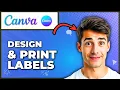 How To Design And Print My Own Labels From Home Canva Easiest Way 2026 Guide