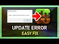 How To Fix Minecraft Launcher Update Error - Windows