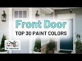 BEST 30 Front Door Paint Colors Design Ideas - Paint Color Codes Included Mr Happy House