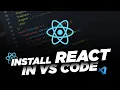 How to Install React JS In Visual Studio Code
