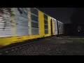 Loaded racks with some wild graffiti Folkston GA