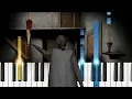 Download Lagu GRANNY (Horror Game) Theme Music - Piano Tutorial / Piano Cover