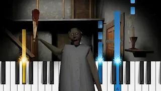 GRANNY Horror Game Theme Music Piano Tutorial Piano Cover 