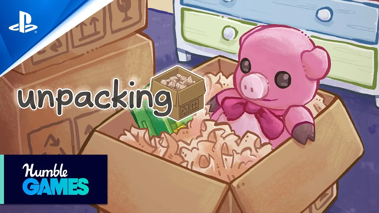 Tráiler de revelación de Unpacking - PS4 y PS5