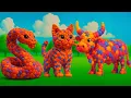 Download Lagu The mascot vibrato assistant cat placed on the football field is popular, co-produced, and creative