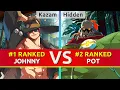 Lagu GGST ▰ Kazam (#1 Ranked Johnny) vs Hidden (#2 Ranked Potemkin). High Level Gameplay