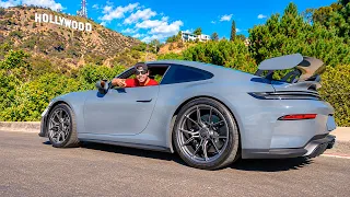 VIAGEM PARA  HOLLYWOOD COM MEU PORSCHE GT3