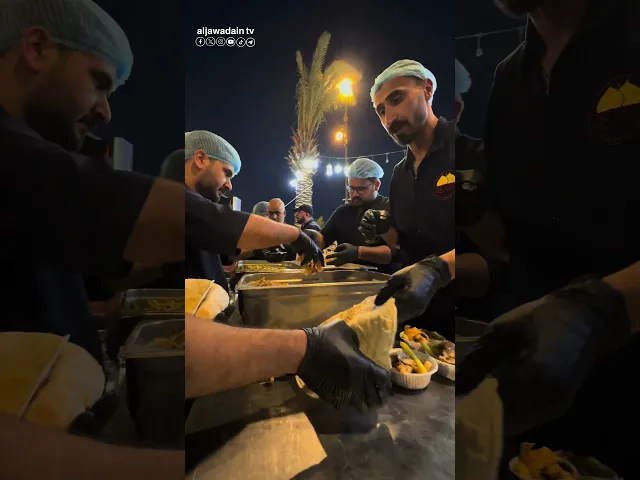 من فيض الجوادين، وببركة بابي المراد…مضيفُ الإمامين الجوادين (عليهما السلام) يُواصل عطاءه الإيماني
