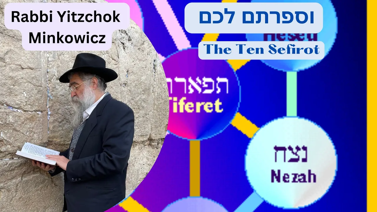 The Ten Sefirot וספרתם לכם ממחרת השבת A New Kabbalah class by Rabbi Yitzchok Minkowicz