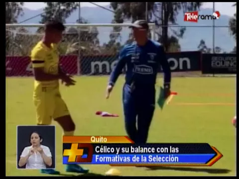 Célico y su balance con las formativas de la selección