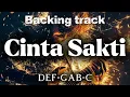 Backing Track | DEF-GAB-C - Cinta Sakti | for guitar