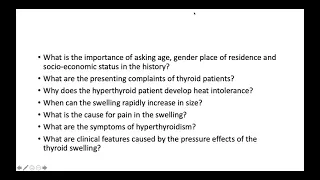Anaesthesia for Thyroid Surgery