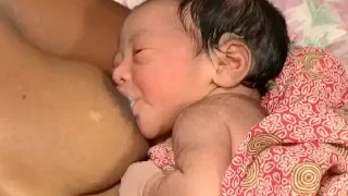 Attaching Your Baby At The Breast Arabic Breastfeeding Series 