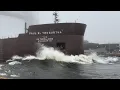 Download Lagu Waves, Wind and Dense Fog Vs the World’s Largest Freshwater Ship in the Duluth Canal