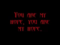 Download Lagu Skillet -- You are my hope (With Lyrics)