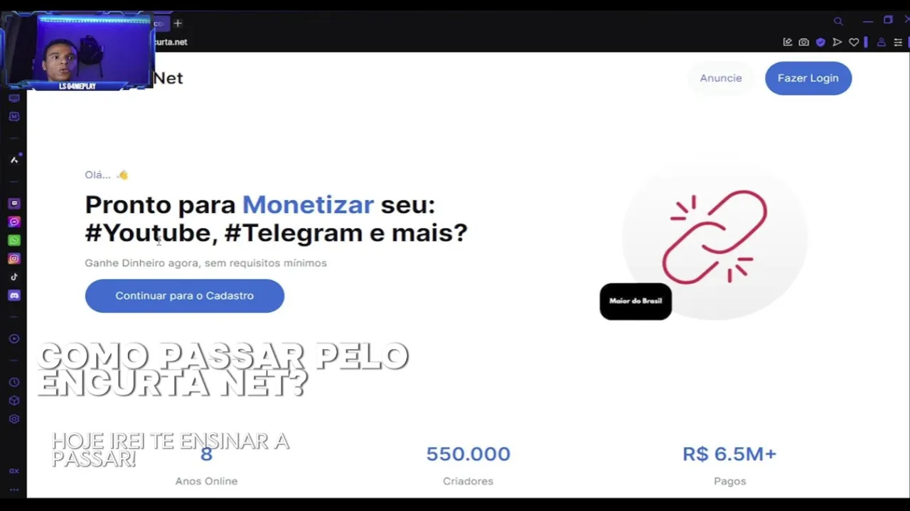 como começar  encurtar seus linkes com o encurtanet em 2025