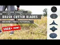 Best Brush Cutter Blades for String Trimmers - Complete Guide