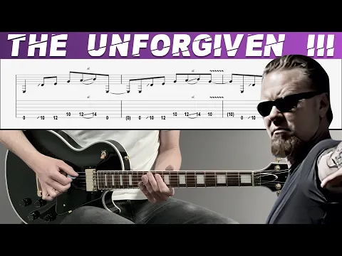 Metallica - The Unforgiven - Guitar Tab guitar tab video