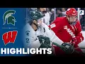 Michigan State vs Wisconsin | What a Game | NCAA College Hockey | Highlights - November 21, 2025